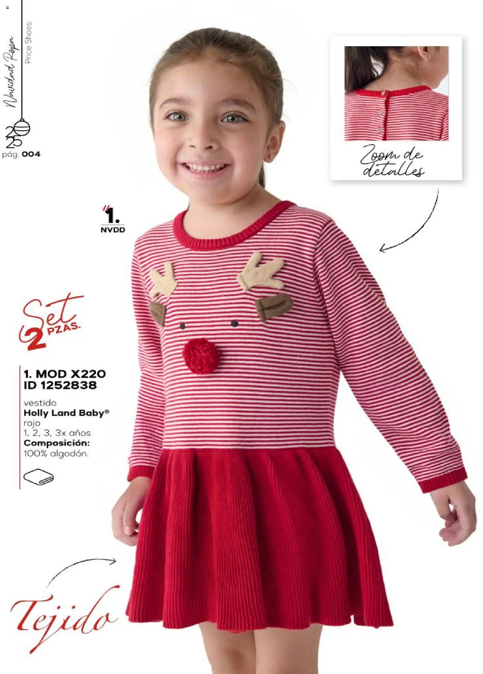 Nuevas ofertas de Price Shoes válidas en toda la República Mexicana desde el 16.11.2025. ¡Encuentra las mejores ofertas en Price Shoes catálogo Navidad Ropa! | Página: 4 | Productos: Ropa, Vestido