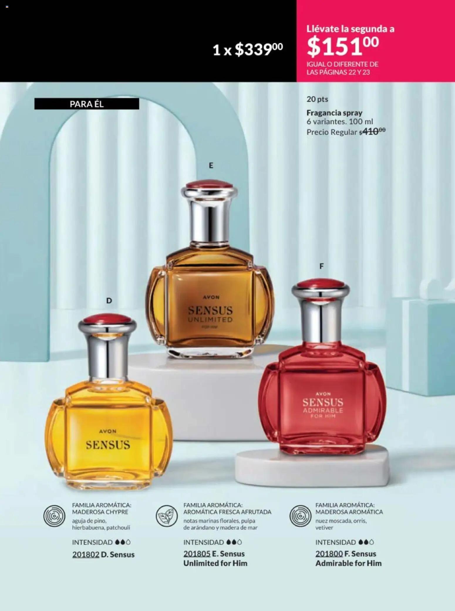 Nuevas ofertas de AVON válidas en toda la República Mexicana desde el 10.01.2026. ¡Encuentra las mejores ofertas en AVON campaña 2 2026! | Página: 19 | Productos: Nuez, Perfume, Fragancia