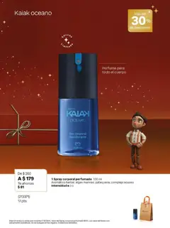 Vista previa de Natura campaña 18 2025, nuevo folleto de la tienda, válido en México a partir del 01.12.2025 | Página: 15 | Productos: Desodorante, Té, Perfume