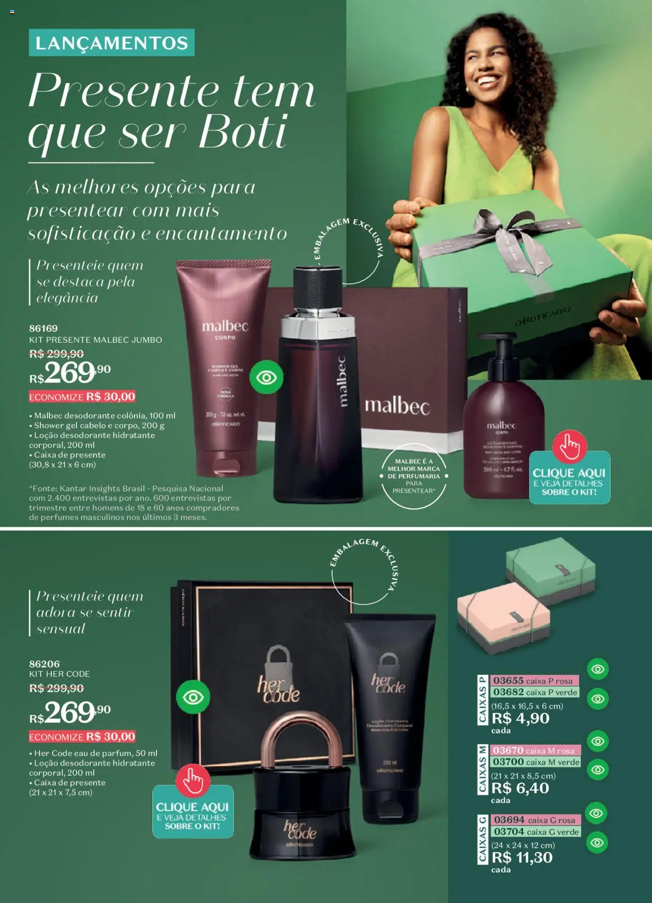 O Boticário Folheto - válido de 11.08.2025 | Página: 185 | Produtos: Desodorante, Caixa, Perfumes