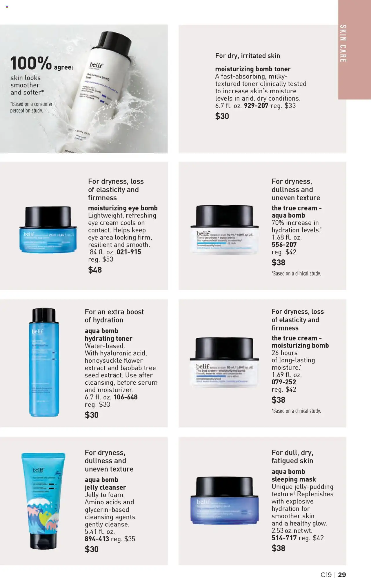 Avon Brochure - valid from 10.09.2025 | Page: 29 | Products: Mask, Eye Cream, Cream, Toner