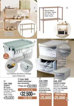 Vista previa Catálogo Amodil Campaña 5 válido desde el 01.03.2026 | Página: 143 | Productos: Organizador, Modular, Zapatero, Estante
