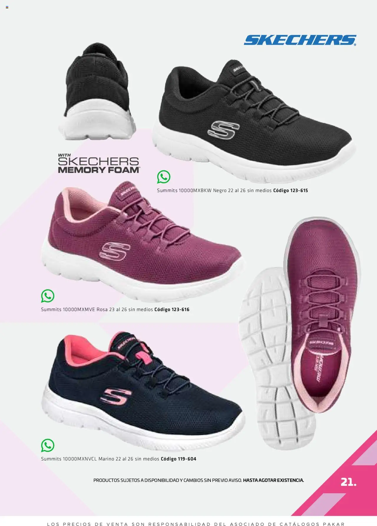 Nuevas ofertas de SC Pakar válidas en toda la República Mexicana desde el 29.08.2025. ¡Encuentra las mejores ofertas en SC Pakar - Catálogo Otoño Women! | Página: 21