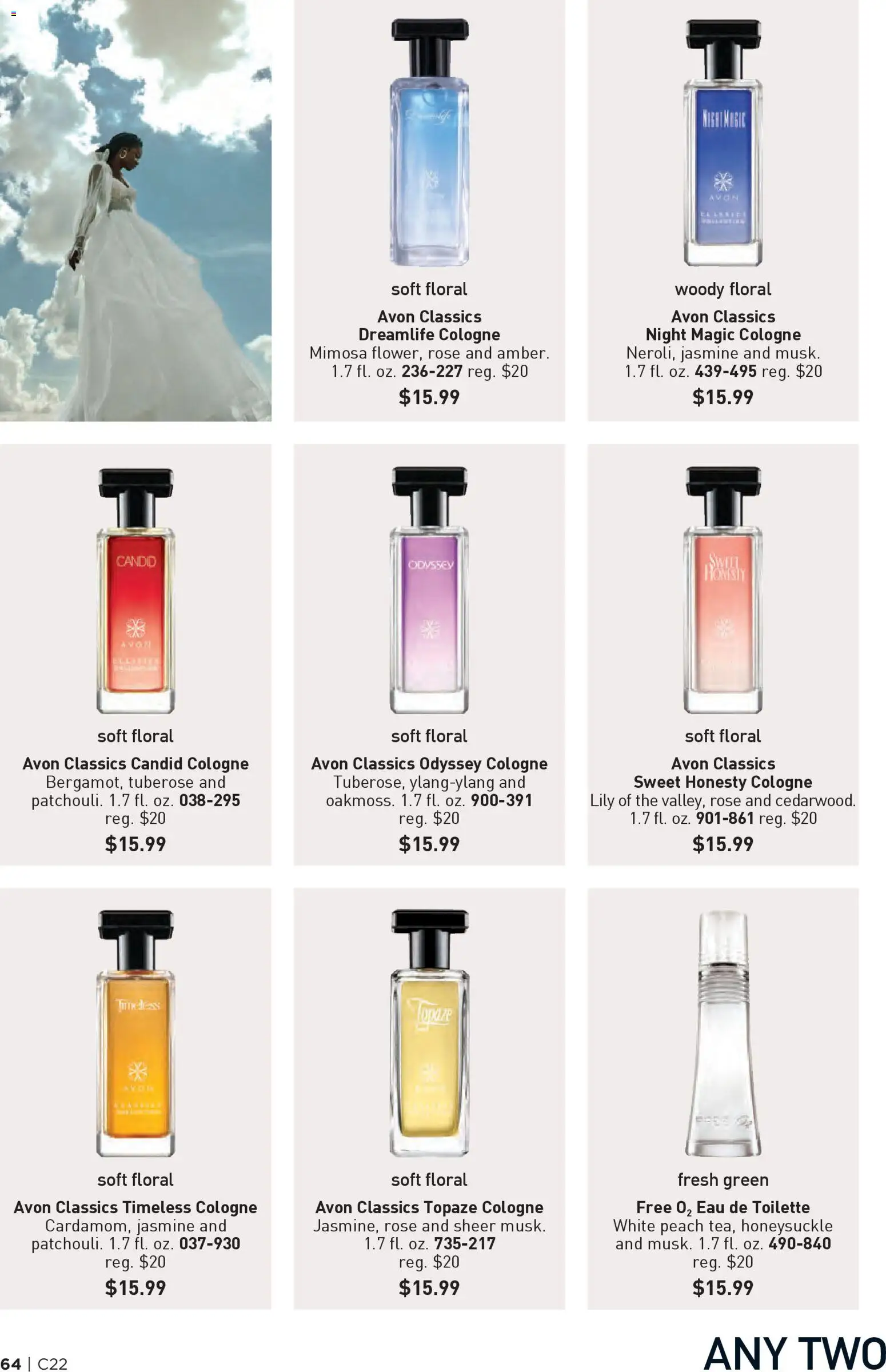 Avon Brochure - valid from 22.10.2025 | Page: 64 | Products: Eau de toilette, Peach