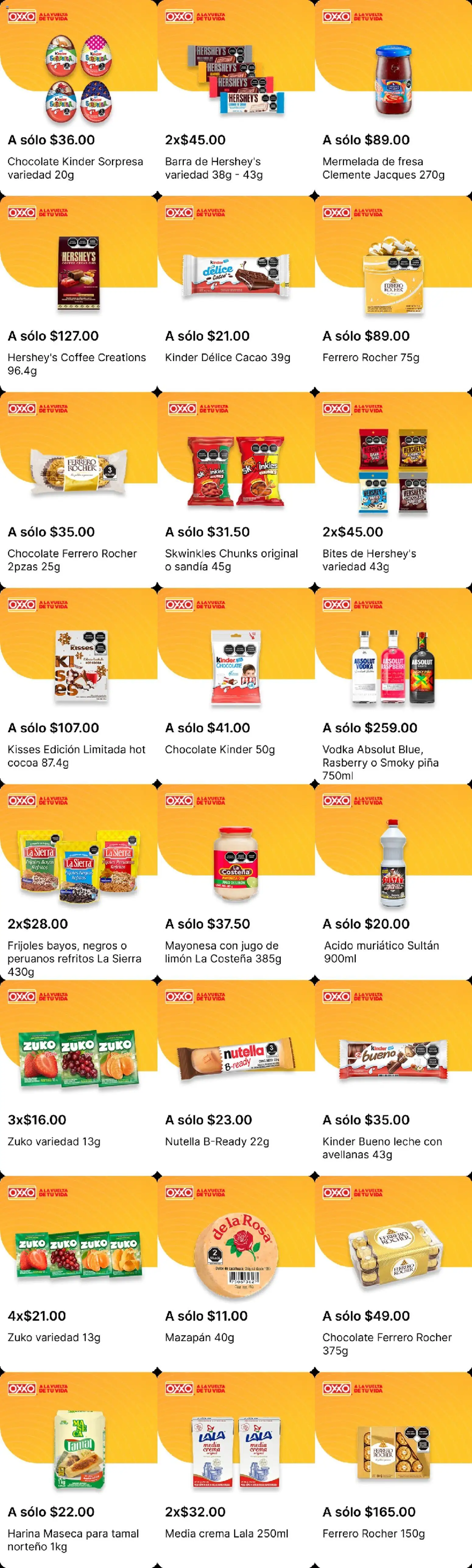 Nuevas ofertas de OXXO válidas en toda la República Mexicana desde el 06.11.2025. ¡Encuentra las mejores ofertas en OXXO folleto! | Página: 3 | Productos: Mayonesa, Jugo, Piña, Sierra
