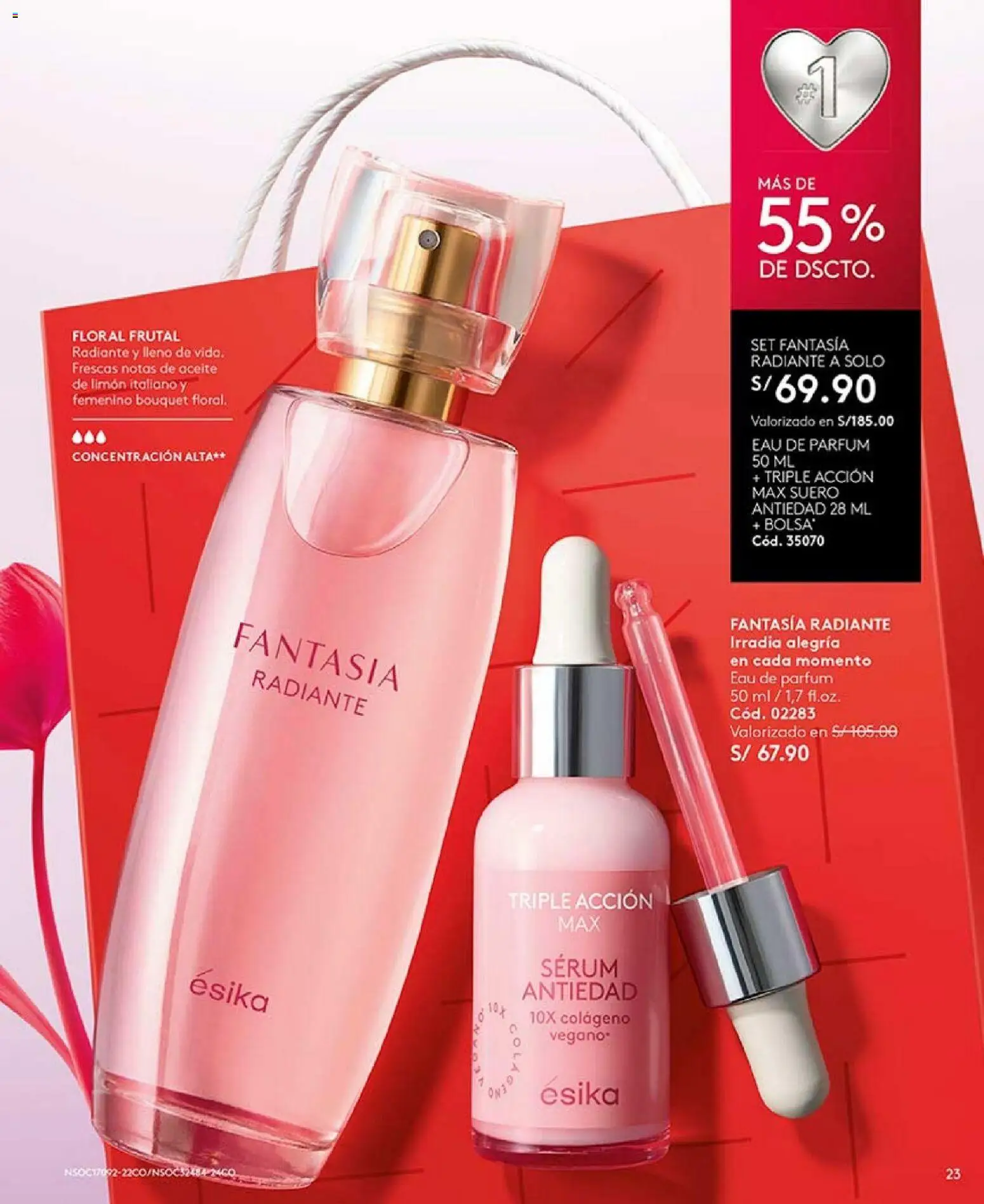 Catálogo Ésika válido desde 04.04.2026 | Página: 23 | Productos: Aceite