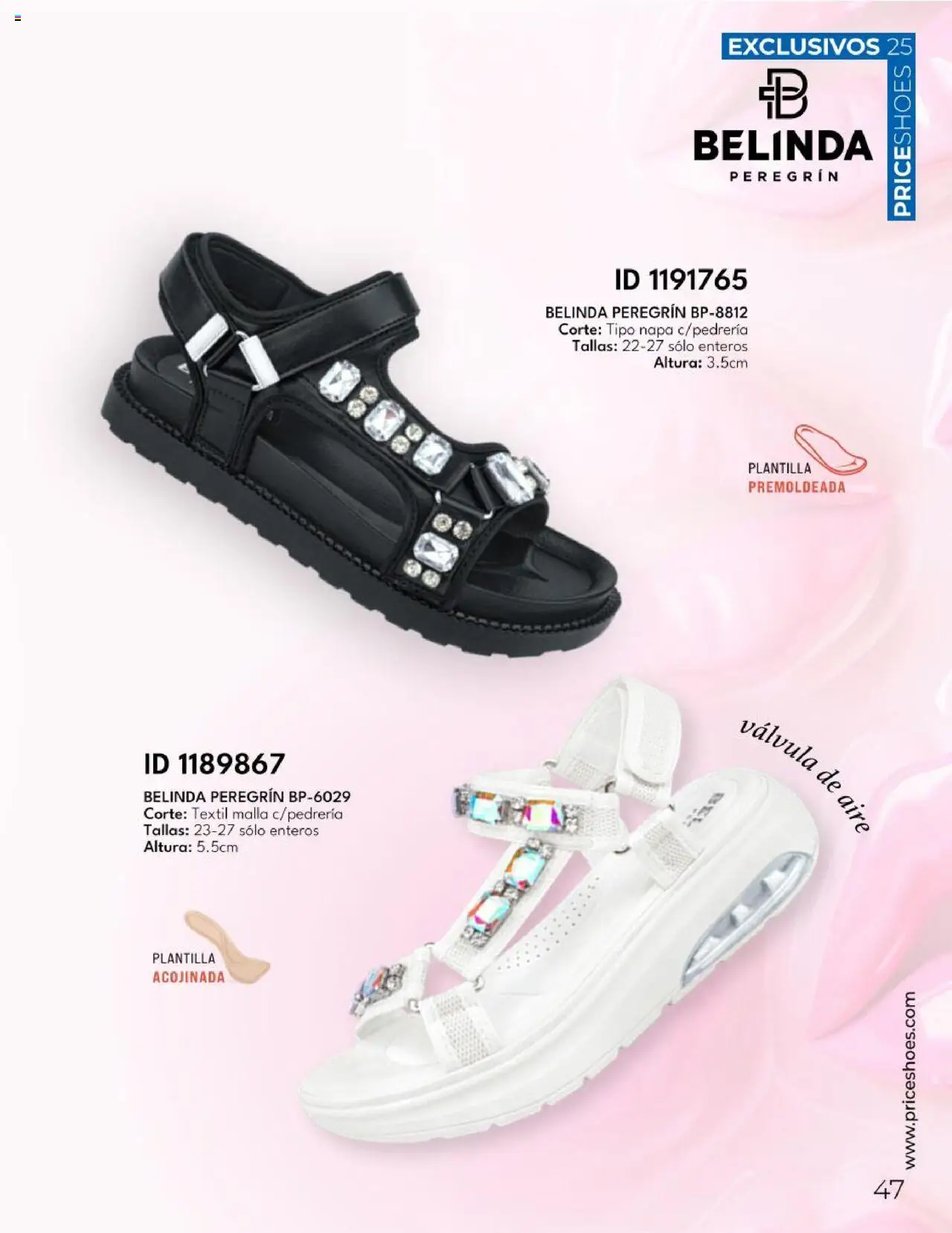 Nuevas ofertas de Price Shoes válidas en toda la República Mexicana desde el 26.06.2025. ¡Encuentra las mejores ofertas en Price Shoes catálogo Botas ! | Página: 47 | Productos: Válvula, Malla