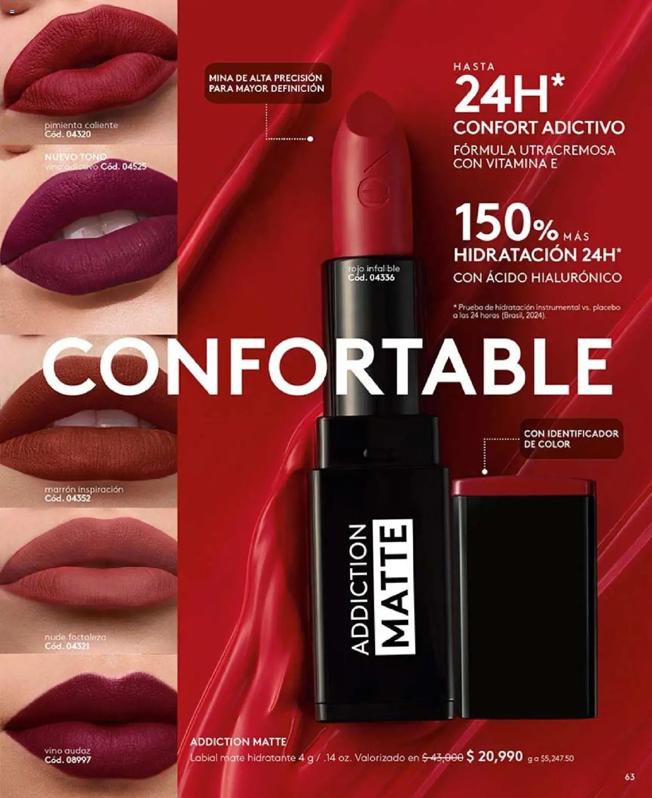 Ésika revista - valida desde el 05.09.2025 | Página: 63 | Productos: Pimienta, Vino