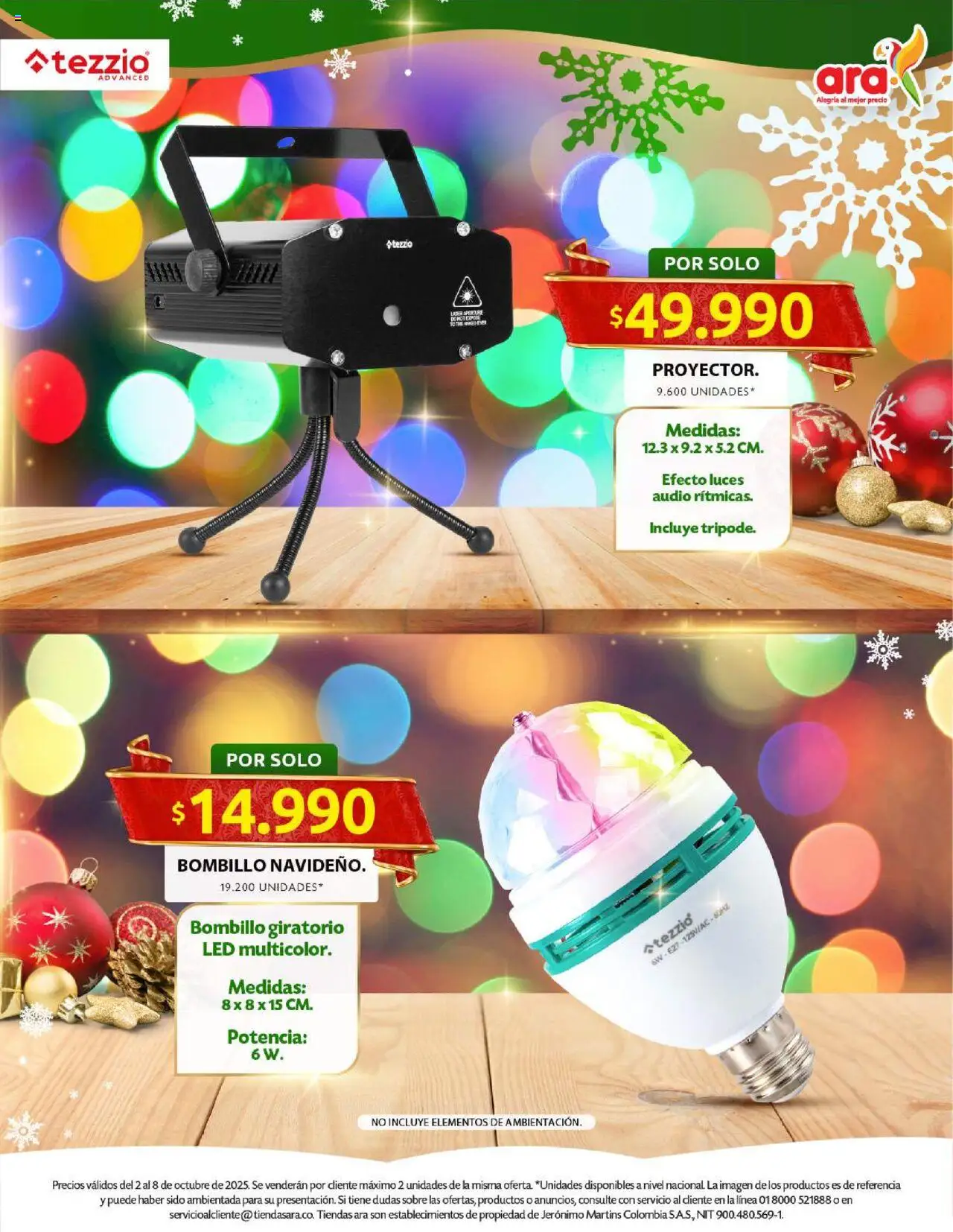 Ara revista - valida desde el 02.10.2025 | Página: 17 | Productos: Audio, Bombillo, Sobre