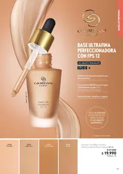 Oriflame Ofertas  válido desde el 18.04.2026 | Página: 51 | Productos: Maquillaje, Base