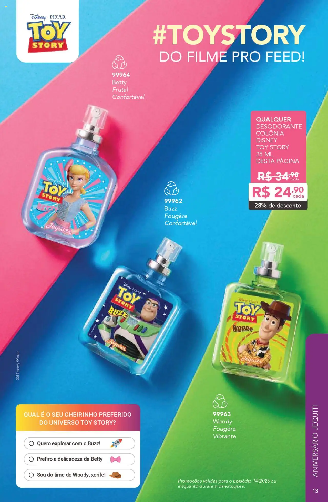 Jequiti Folheto - válido de 03.10.2025 | Página: 13 | Produtos: Desodorante