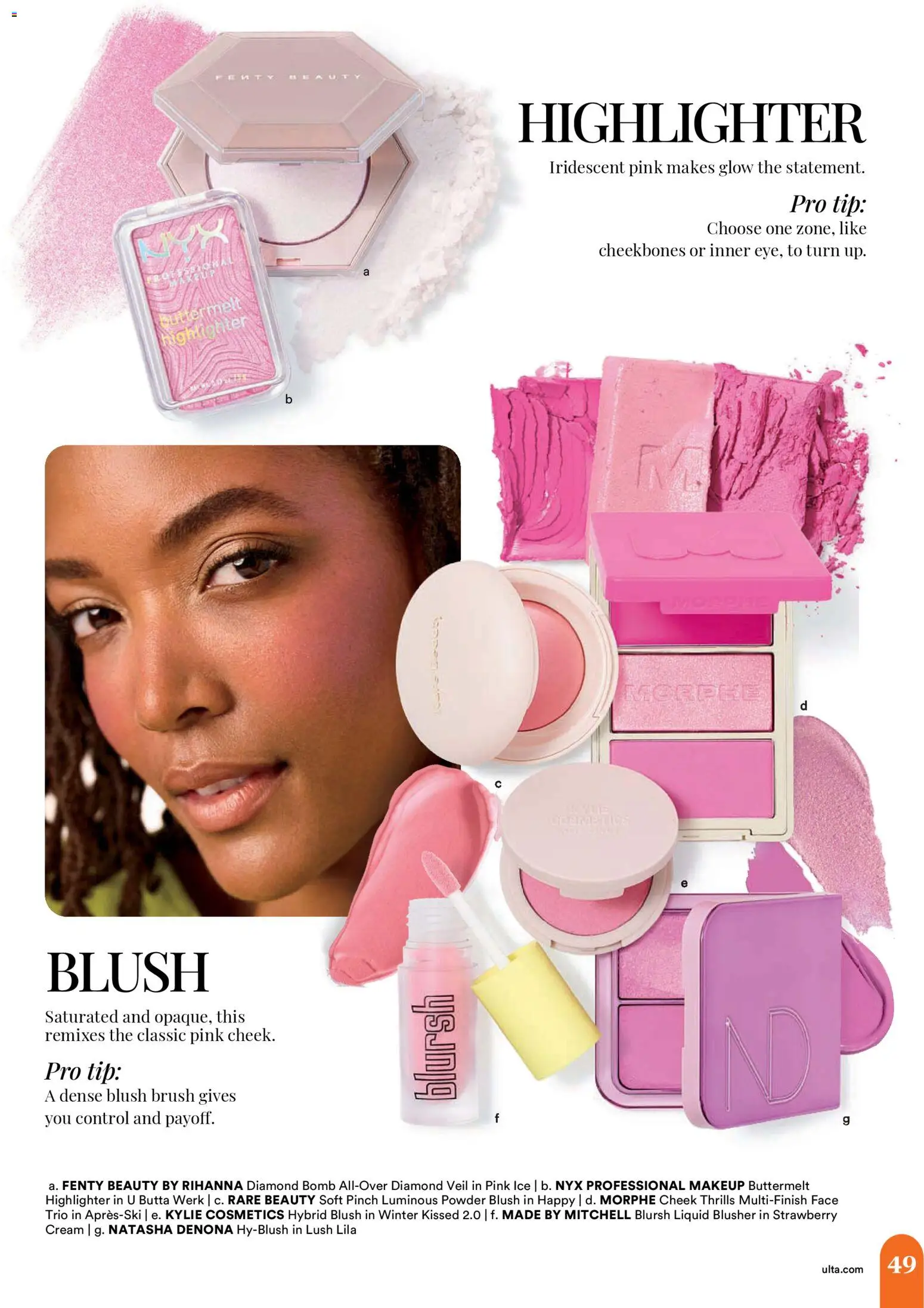 Ulta Beauty - 4.19.26 - 5.10.26 - valid from 19.04.2026 | Page: 49 | Products: Powder, Brush, Highlighter, Cream