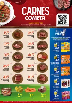 Cometa Supermercados ofertas Carnes - Pré-Visualização do folheto da loja Cometa Supermercados, válido de 01.04.2026