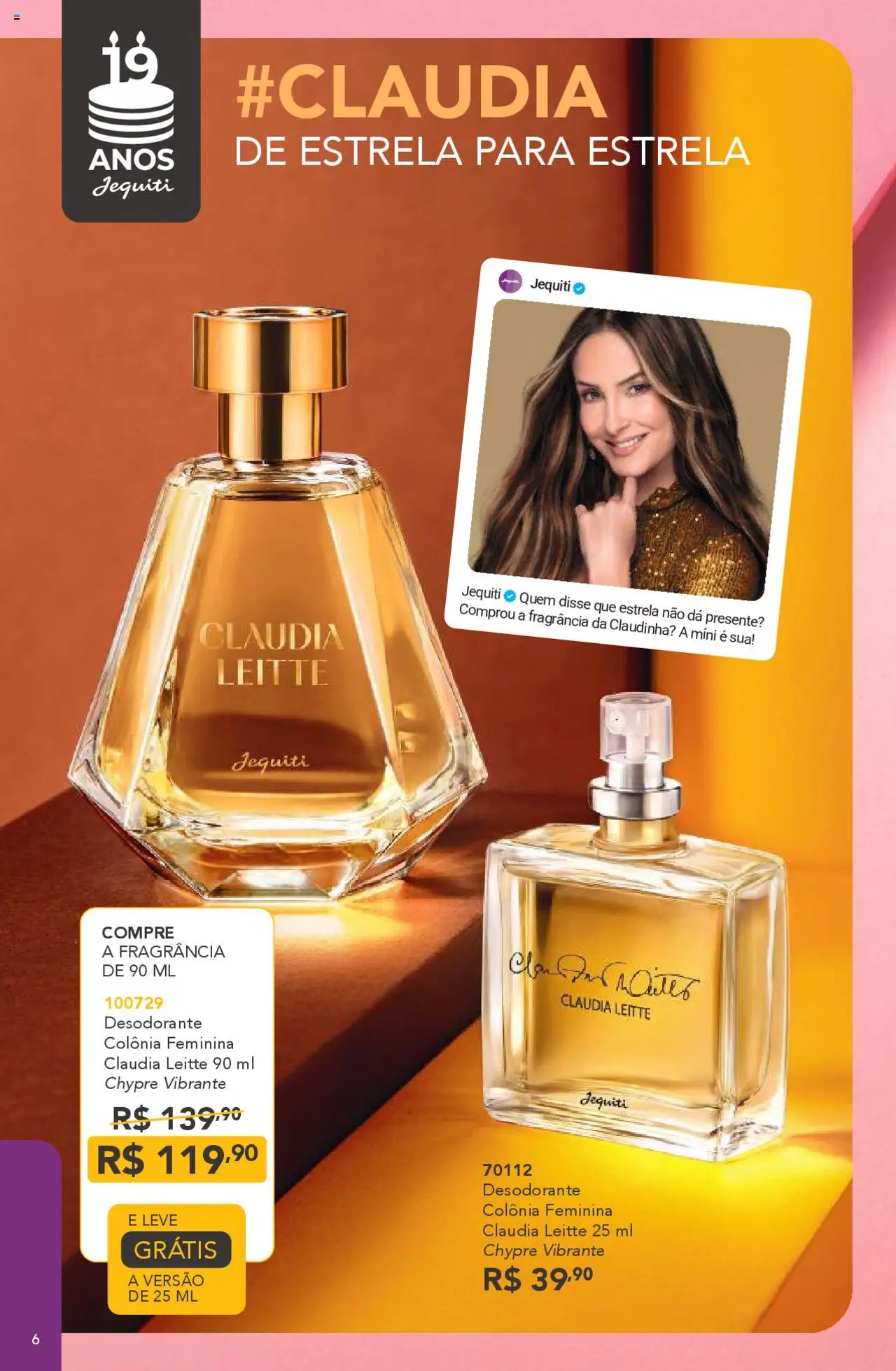 Jequiti Folheto - válido de 03.10.2025 | Página: 6 | Produtos: Fragrância, Desodorante