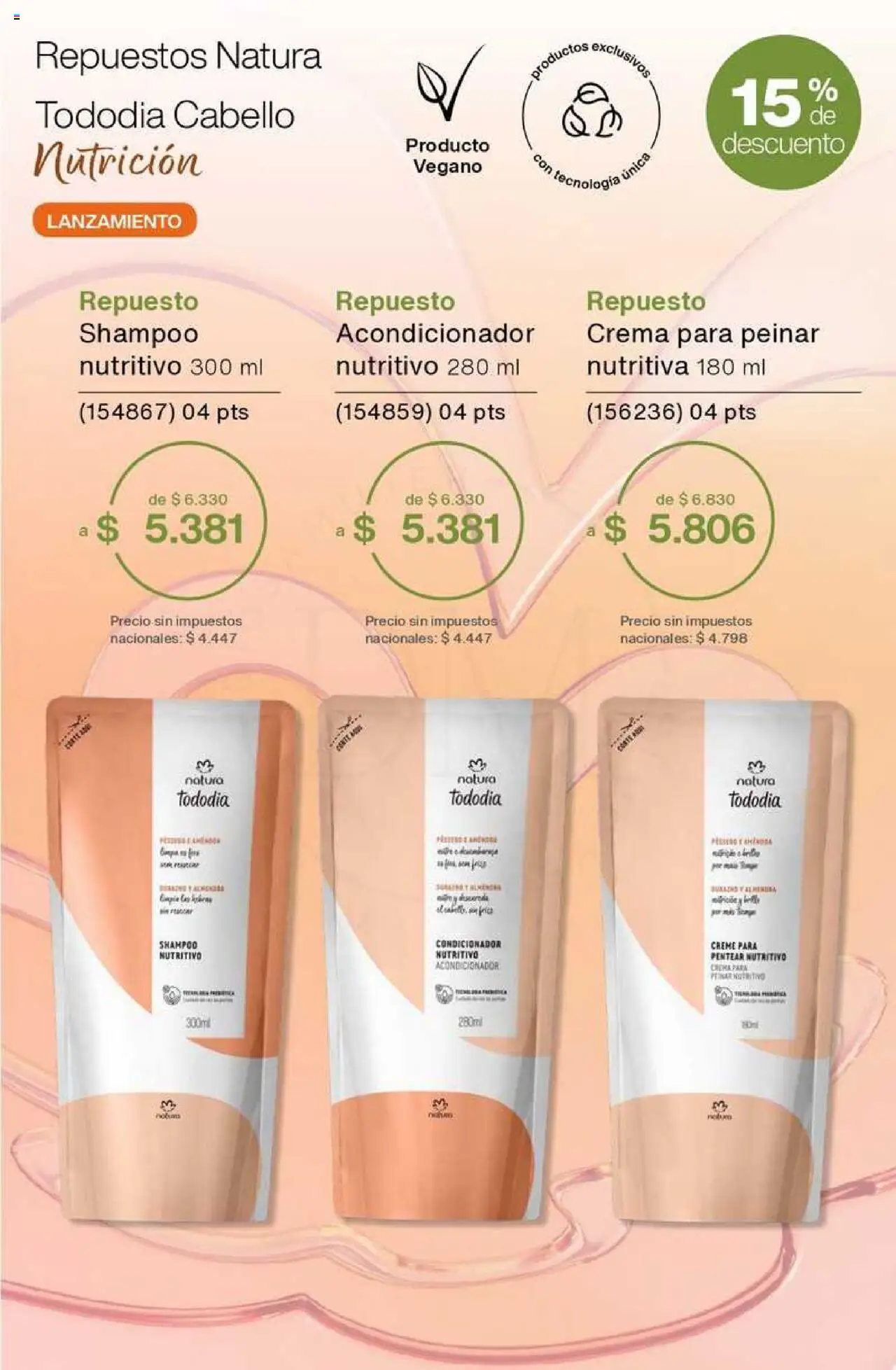 Catálogo Natura Ciclo 8 │ válido desde el 03.06.2025 | Página: 249 | Productos: Shampoo, Acondicionador, Crema