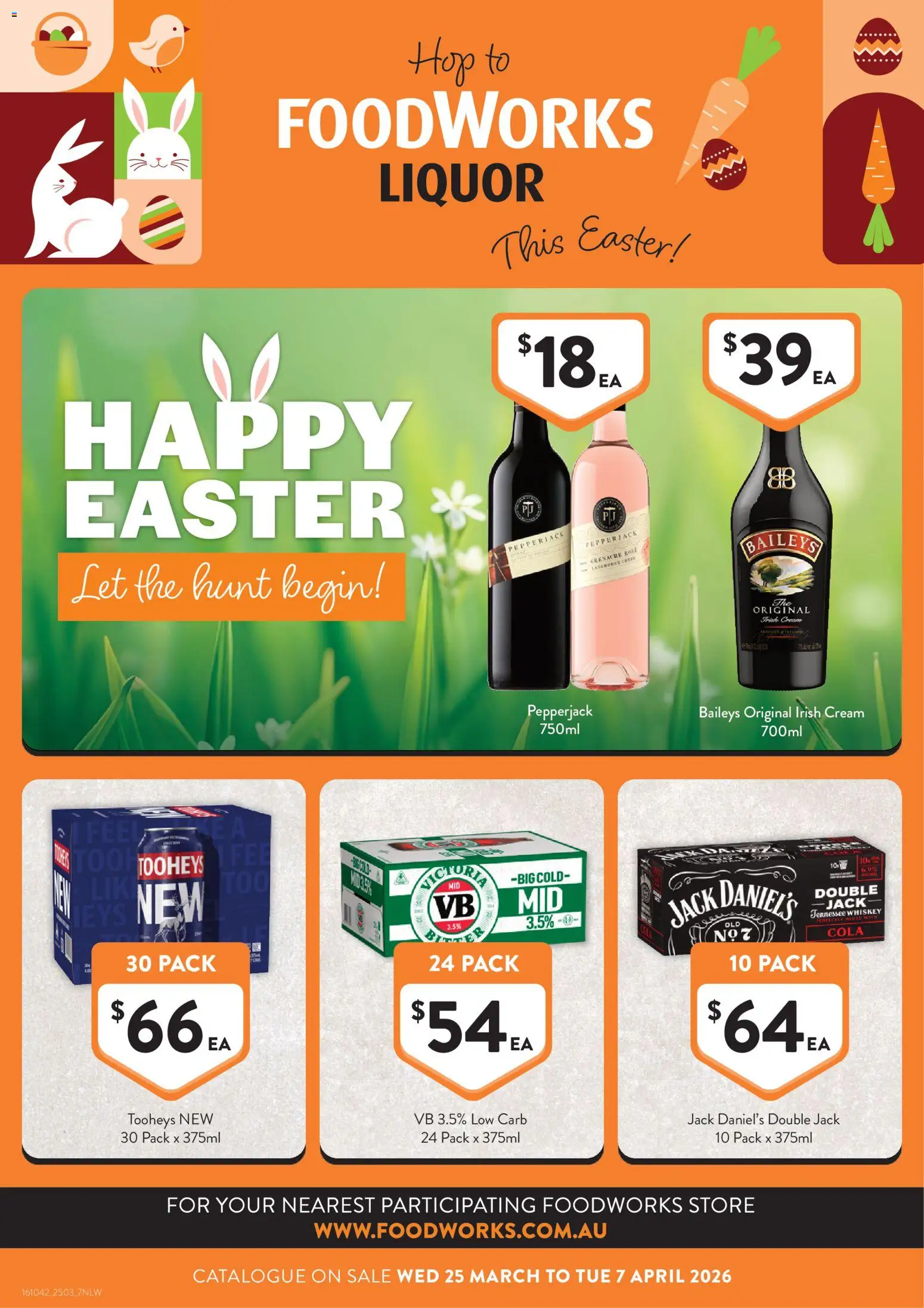 Foodworks catalogue - valid from 25.03.2026 | Page: 11 | Products: Cream, Whiskey