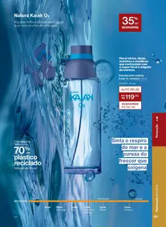Natura - Ciclo 18/2025 - Pré-Visualização do folheto da loja Natura, válido de 30.10.2025 | Página: 63 | Produtos: Desodorante