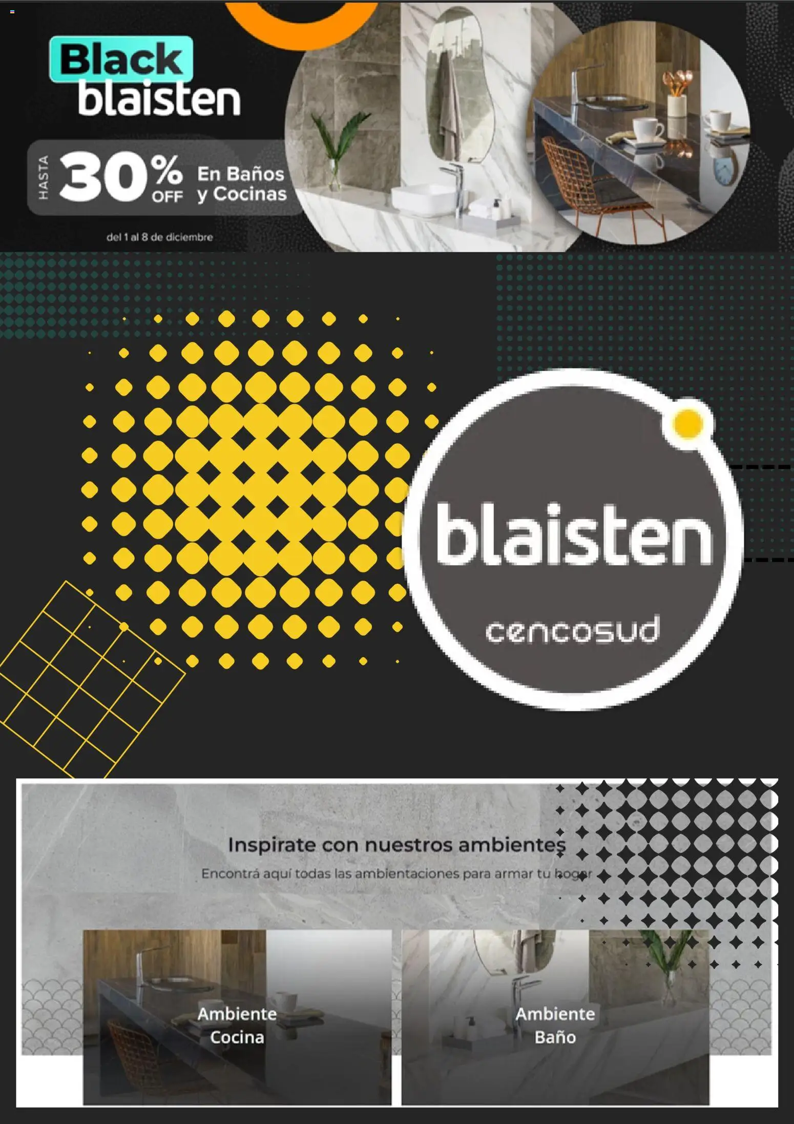 Blaisten Black Friday │ válido desde el 03.12.2025 | Página: 1 | Productos: Cocina, Baño