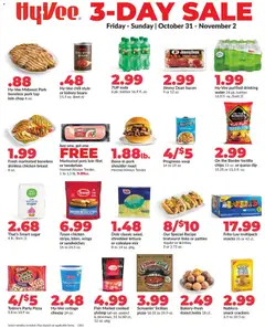 Preview of HyVee weekly ads valid from 31.10.2025