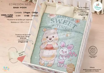 Vista previa de Colchas Concord catálogo Baby, nuevo folleto de la tienda, válido en México a partir del 01.05.2026 | Página: 10 | Productos: Cama, Cuna, Sabanas