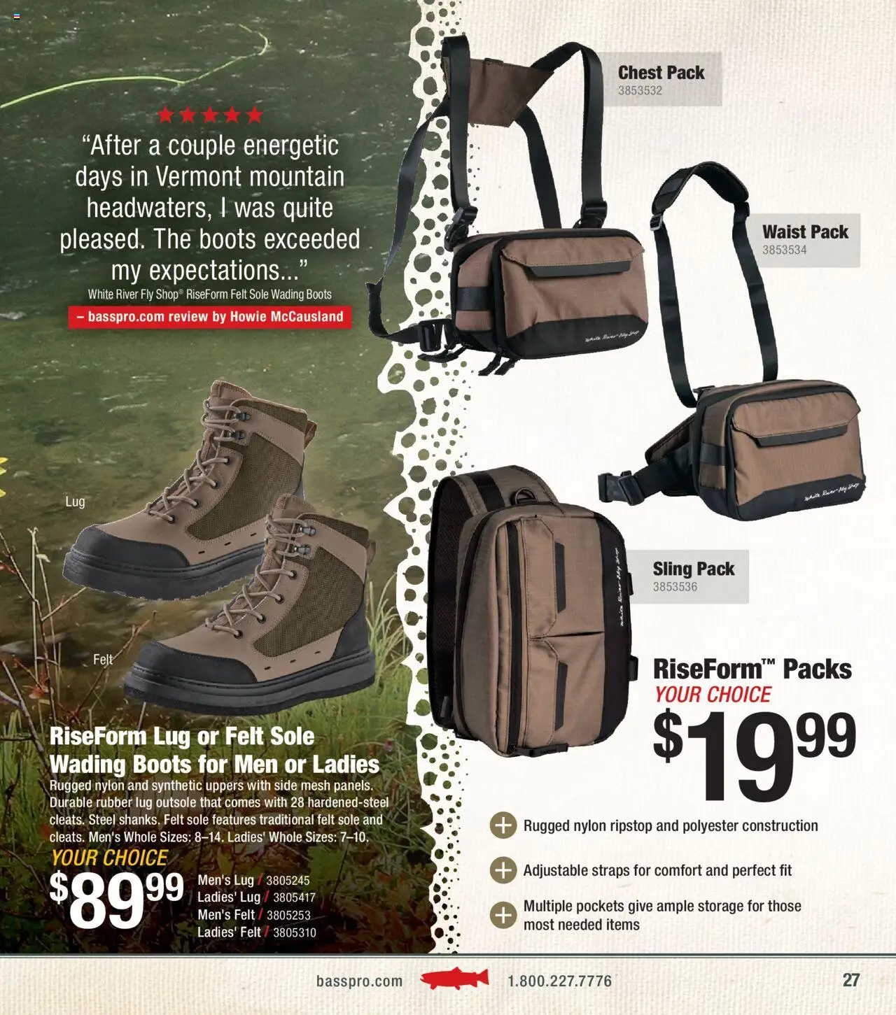 Cabela's Fly Fishing 25 - valid from 21.04.2025 | Page: 27 | Products: Boots
