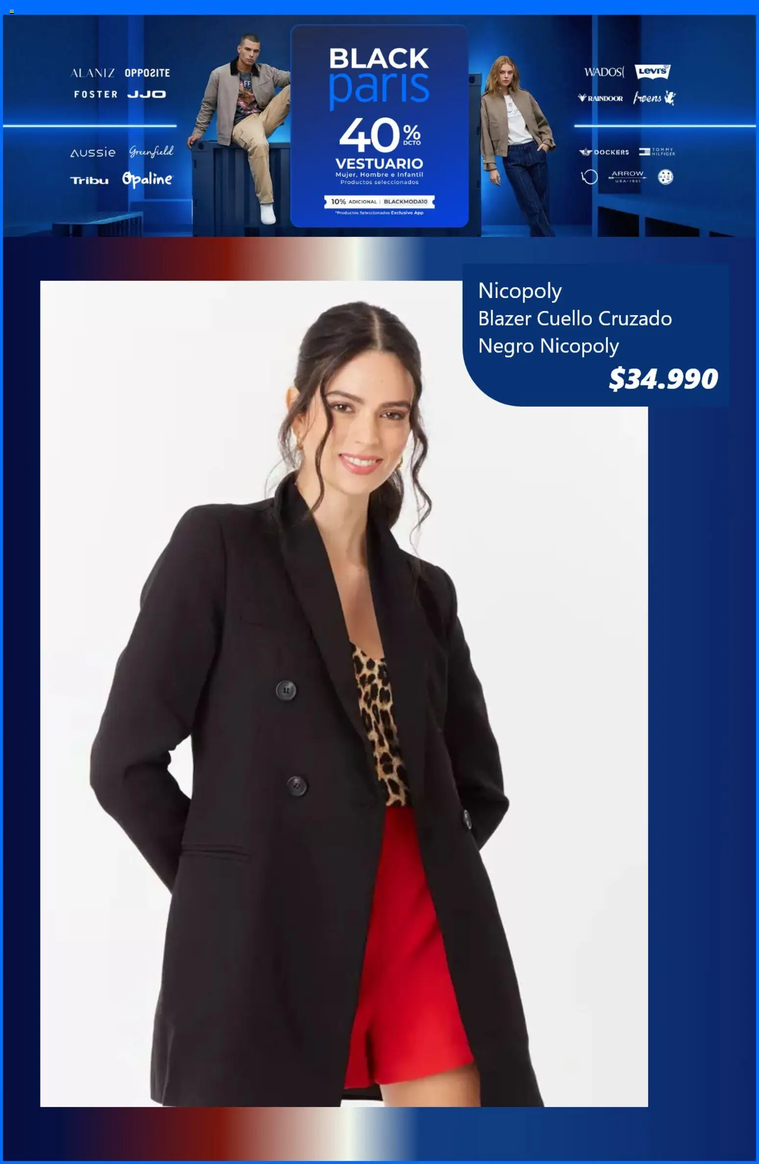 Paris ofertas  │ válido desde el 19.03.2026 | Página: 5 | Productos: Blazer, Cuello