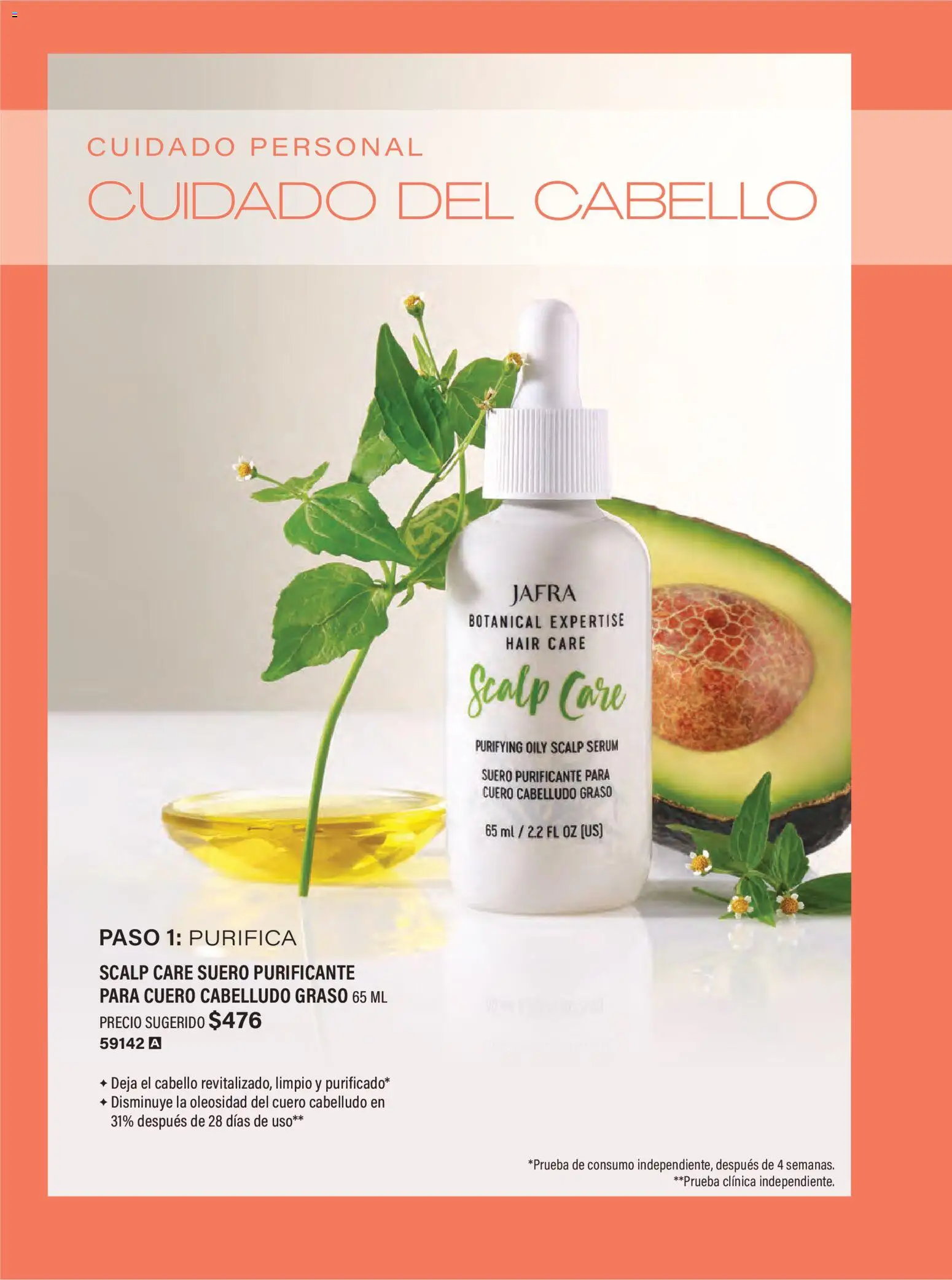 Nuevas ofertas de JAFRA válidas en toda la República Mexicana desde el 01.02.2026. ¡Encuentra las mejores ofertas en JAFRA catálogo Organizador de Ventas! | Página: 58 | Productos: Serum