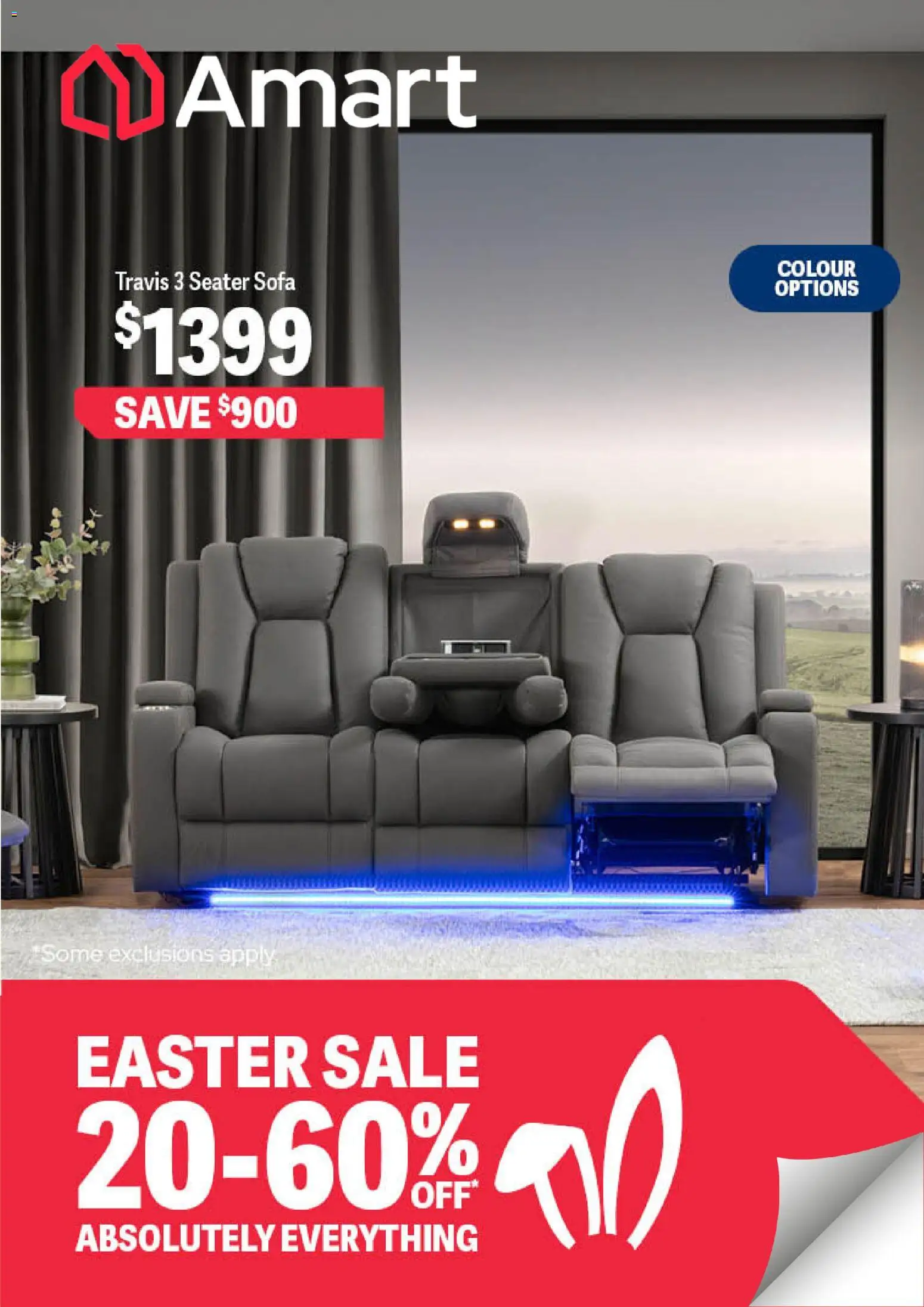 Amart Furniture catalogue - valid from 02.04.2026 | Page: 1 | Products: Sofa