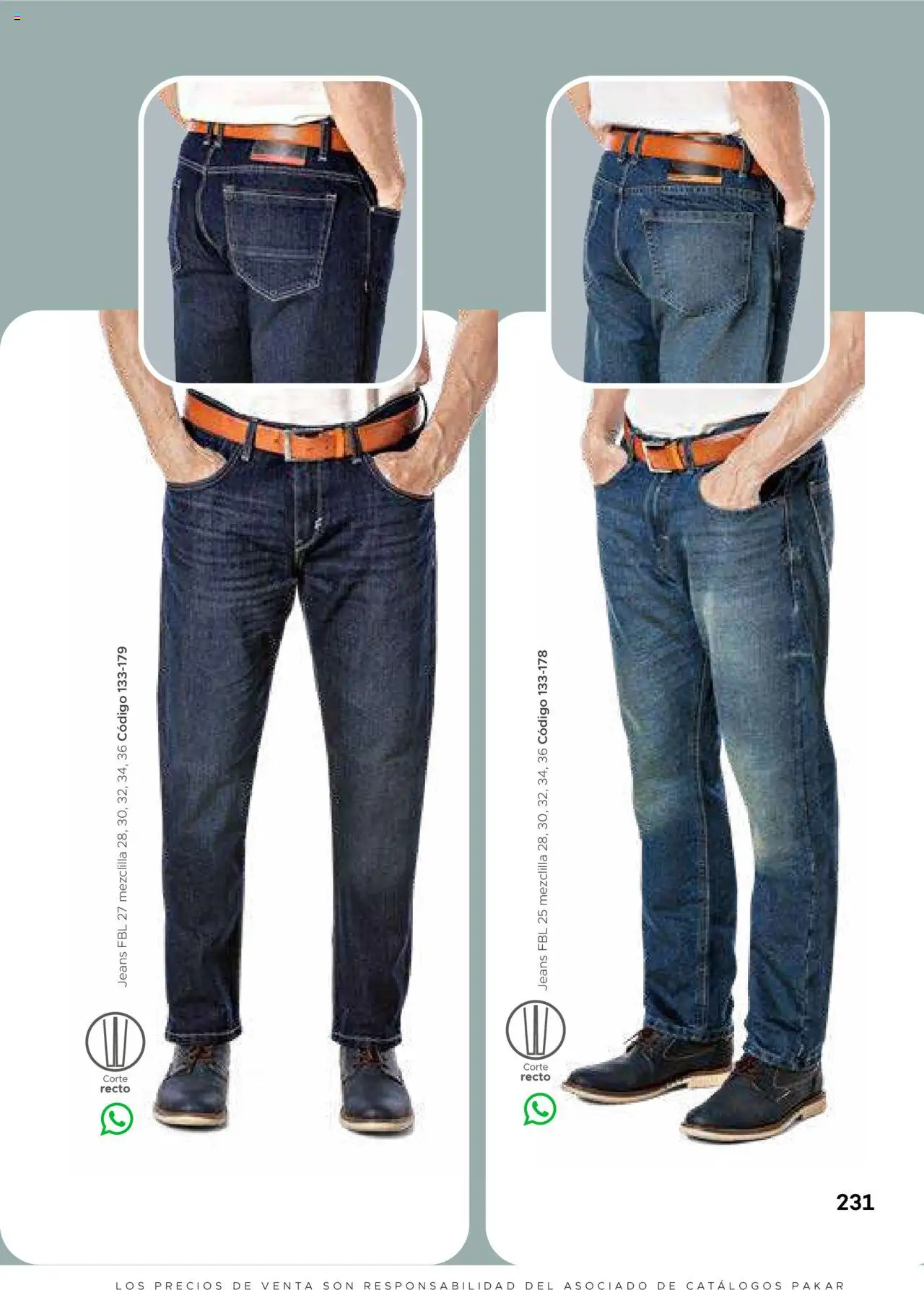 Nuevas ofertas de SC Pakar válidas en toda la República Mexicana desde el 31.01.2025. ¡Encuentra las mejores ofertas en SC Pakar catálogo Ropa! | Página: 231
