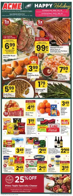 Preview of Acme weekly ads valid from 19.12.2025