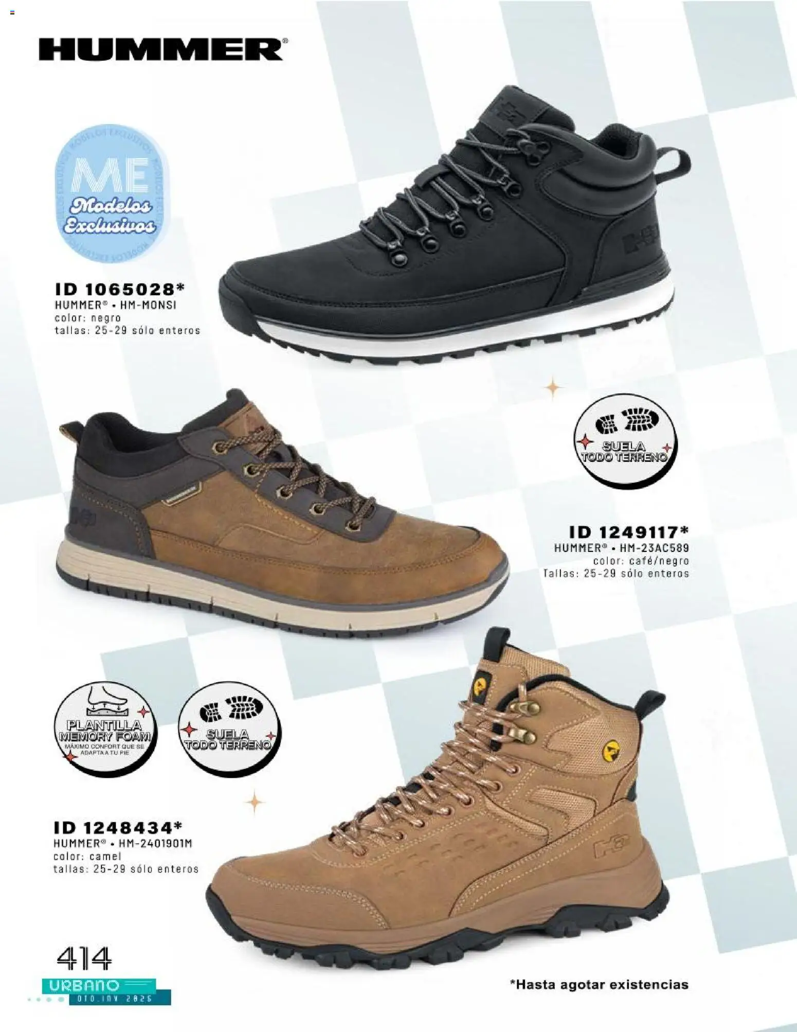 Nuevas ofertas de Price Shoes válidas en toda la República Mexicana desde el 04.12.2025. ¡Encuentra las mejores ofertas en Price Shoes catálogo Urbano! | Página: 414