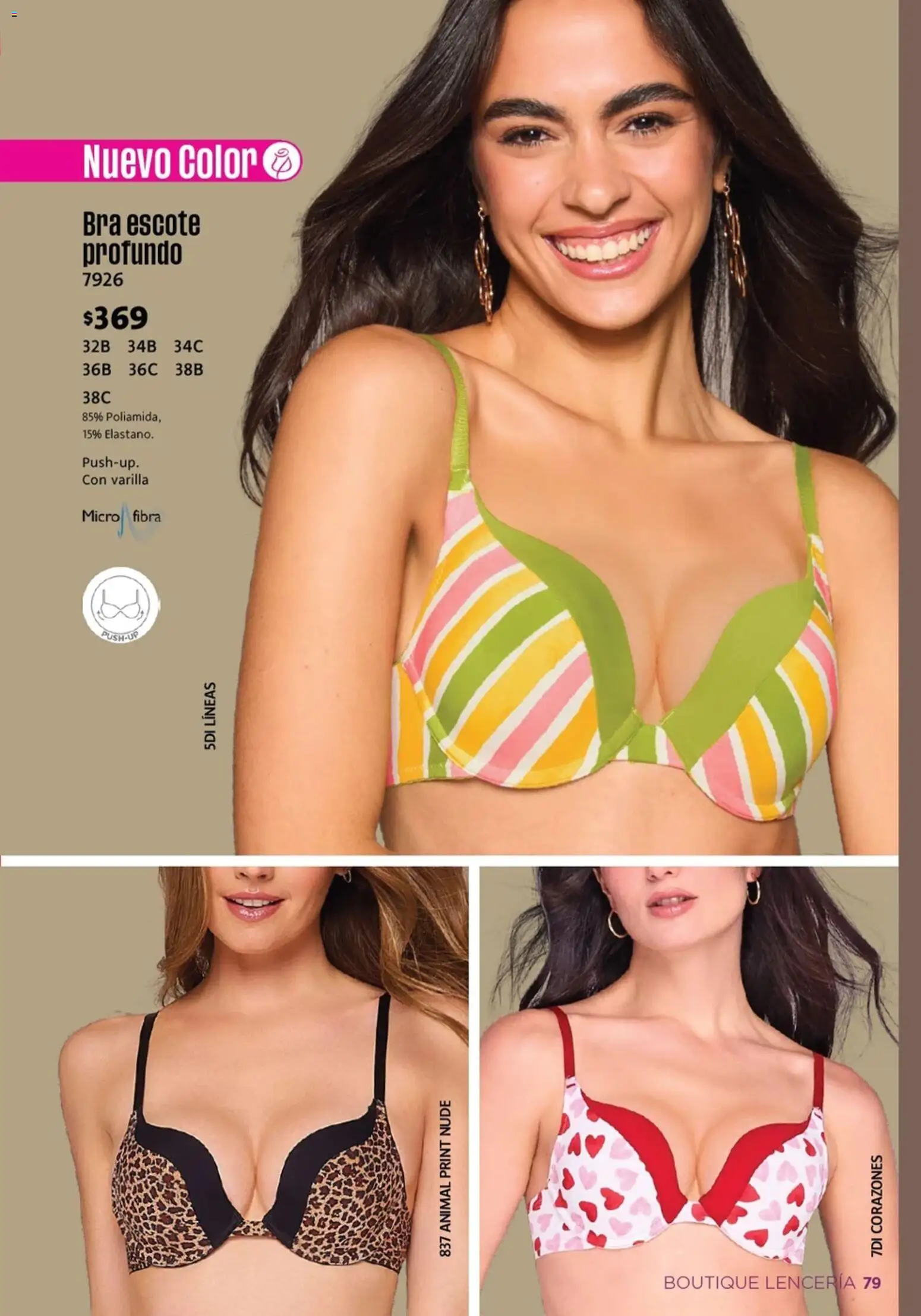 Nuevas ofertas de Ilusión válidas en toda la República Mexicana desde el 01.03.2026. ¡Encuentra las mejores ofertas en Ilusión catálogo Primavera! | Página: 81 | Productos: Lenceria