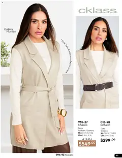 Vista previa de Cklass - Catálogo Invierno, nuevo folleto de la tienda, válido en México a partir del 16.09.2025 | Página: 43