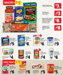 Preview of Quality Foods weekly flyer / circulaire from shop Quality Foods valid from 09.04.2026 | Page: 10 | Products: Pasta, Flakes, Cheese, Tomatoes
