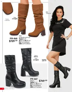 Vista previa de Cklass - Catálogo Invierno, nuevo folleto de la tienda, válido en México a partir del 16.09.2025 | Página: 167 | Productos: Botas, Gamuza, Vestido, Botines
