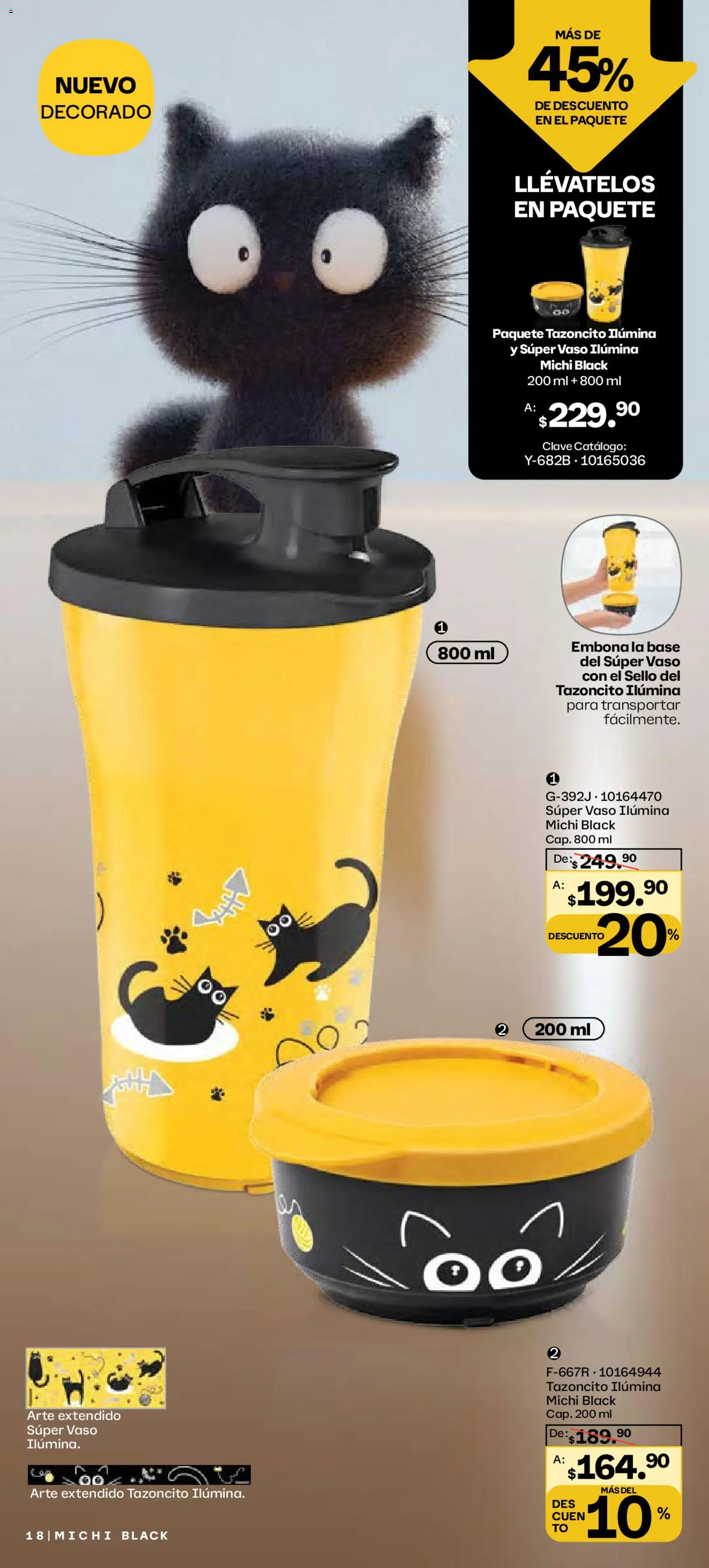 Nuevas ofertas de Tupperware válidas en toda la República Mexicana desde el 29.12.2025. ¡Encuentra las mejores ofertas en Tupperware catálogo! | Página: 18