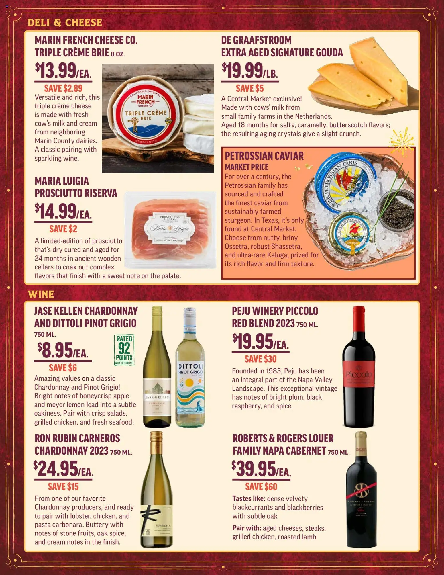 Central Market Weekly Ad - valid from 26.12.2025 | Page: 5 | Products: Milk, Pasta, Cream, Lemon