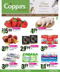 Preview of Coppas Fresh Market weekly flyer / circulaire from shop Coppas Fresh Market valid from 01.01.2026