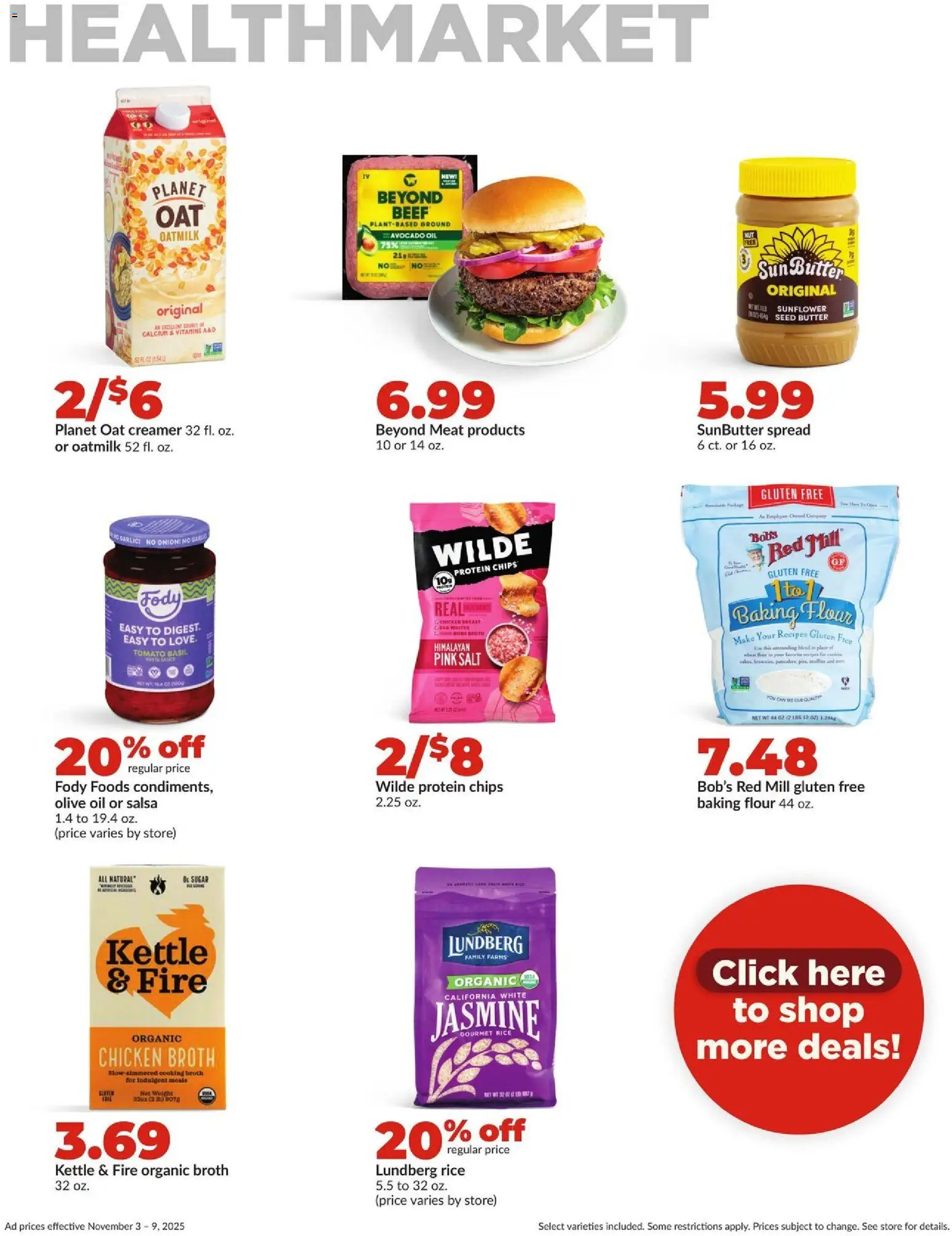 HyVee Weekly Ad - valid from 03.11.2025 | Page: 34 | Products: Butter, Oil, Beef, Kettle