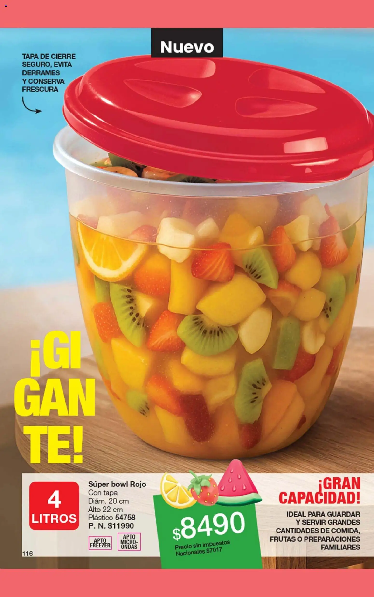 Gigot - CAMPAÑA 01 │ válido desde el 01.01.2026 | Página: 122 | Productos: Bowl, Freezer