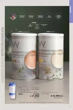 Oriflame catálogo válido desde el 07.03.2026 | Página: 85 | Productos: Separador, Vitaminas, Botella, Chocolate
