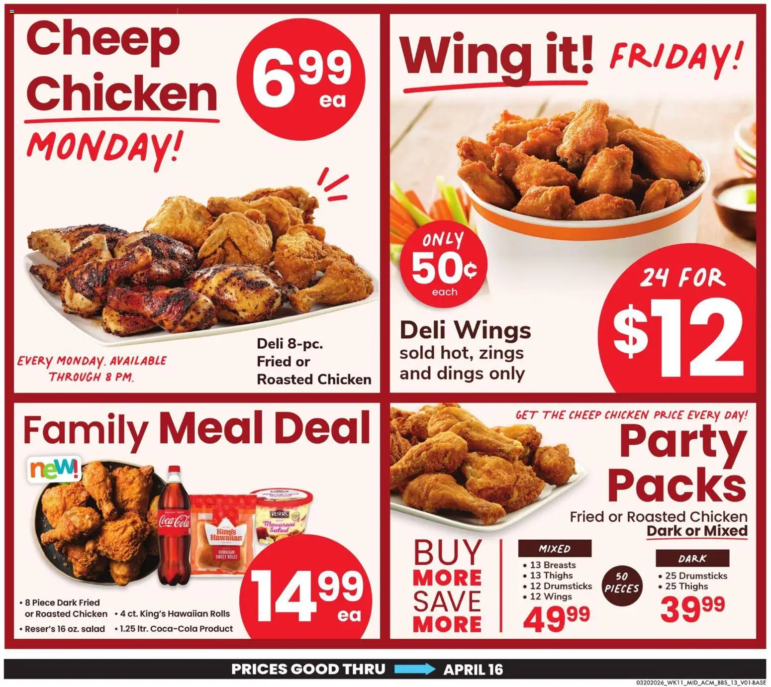 Acme Big Book of Savings - valid from 20.03.2026 | Page: 13 | Products: Salad