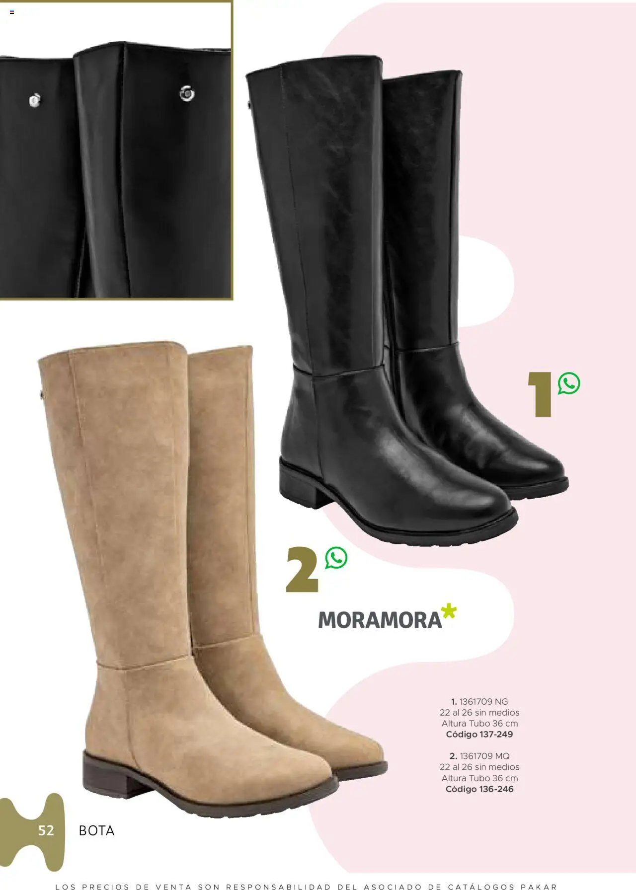 Nuevas ofertas de SC Pakar válidas en toda la República Mexicana desde el 24.07.2025. ¡Encuentra las mejores ofertas en SC Pakar - Catálogo Bota! | Página: 52