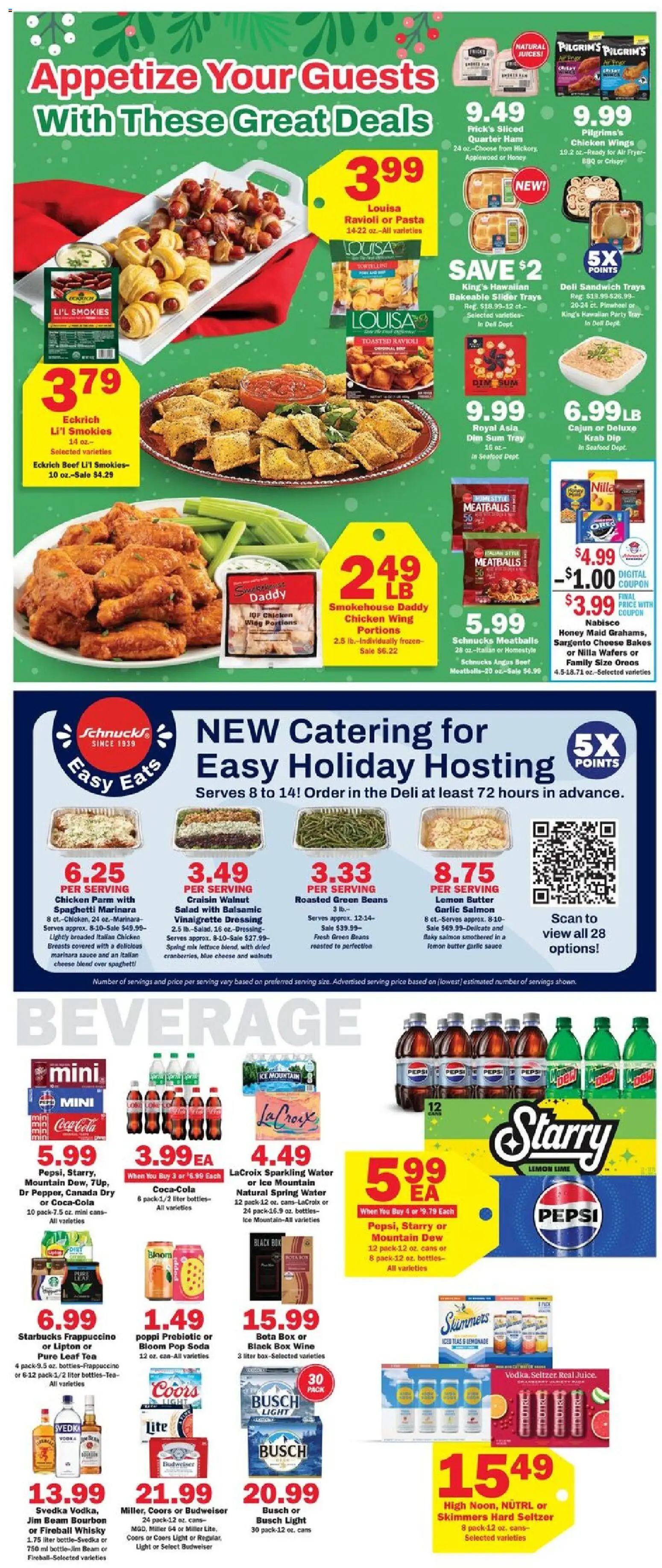 Schnucks Weekly Print Ad - IL - valid from 10.12.2025 | Page: 3 | Products: Butter, Ham, Seafood, Lemon