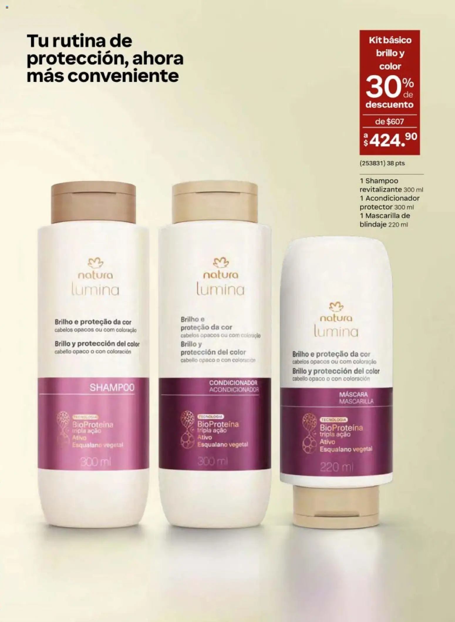 Nuevas ofertas de Natura válidas en toda la República Mexicana desde el 08.05.2026. ¡Encuentra las mejores ofertas en Natura campaña 8 2026! | Página: 133 | Productos: Máscara, Brillo, Mascarilla, Acondicionador