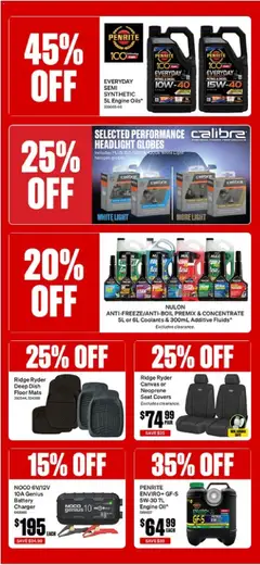Preview of Supercheap Auto catalogue - valid from 19.03.2026 | Page: 4 | Products: Battery, Charger, Light