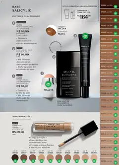 O Boticário - Ciclo 06/2026 - Pré-Visualização do folheto da loja O Boticário, válido de 13.04.2026 | Página: 124 | Produtos: Maquiagem, Base, Absorvente, Primer