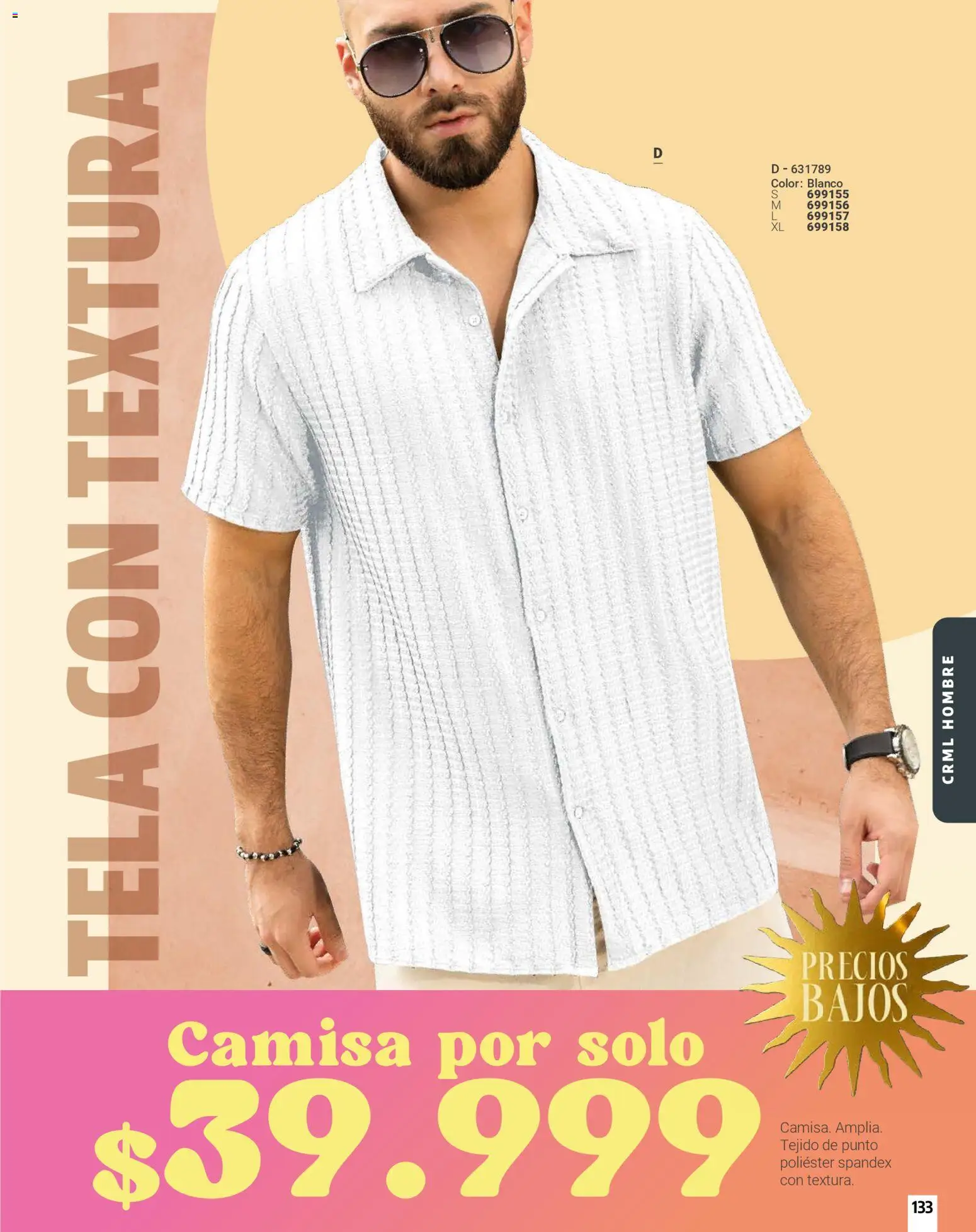 Carmel revista - valida desde el 01.01.2026 | Página: 133 | Productos: Camisa