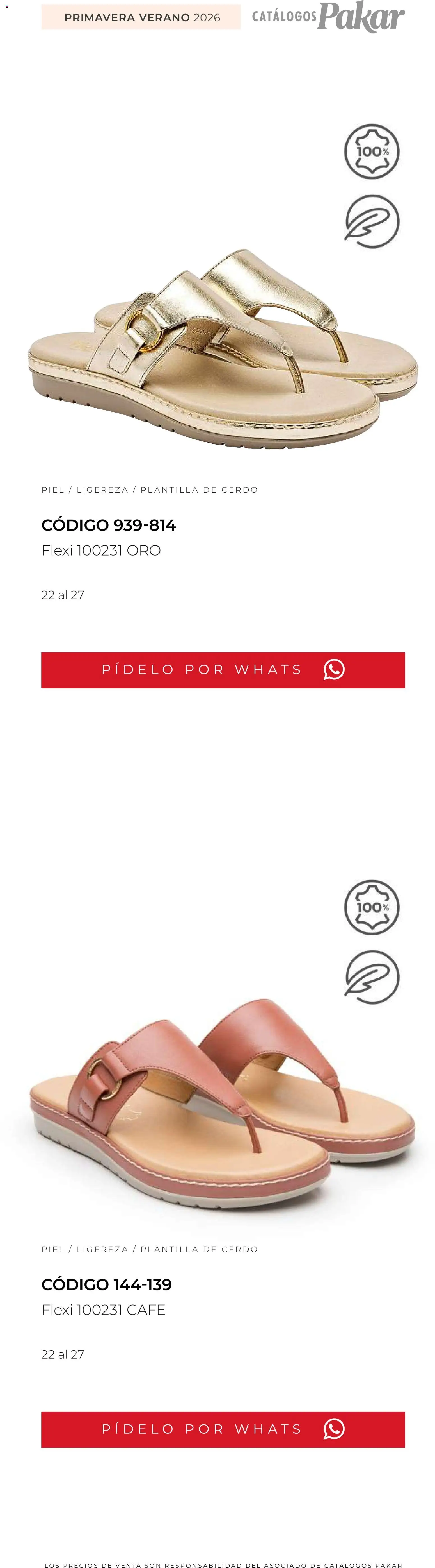 Nuevas ofertas de SC Pakar válidas en toda la República Mexicana desde el 04.03.2026. ¡Encuentra las mejores ofertas en SC Pakar catálogo Flexi PV26! | Página: 9 | Productos: Café, Cerdo