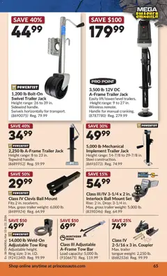 Preview of Princess Auto flyer - 2 Week Sale! from shop Princess Auto valid from 10.03.2026 | Page: 70 | Products: Ridge